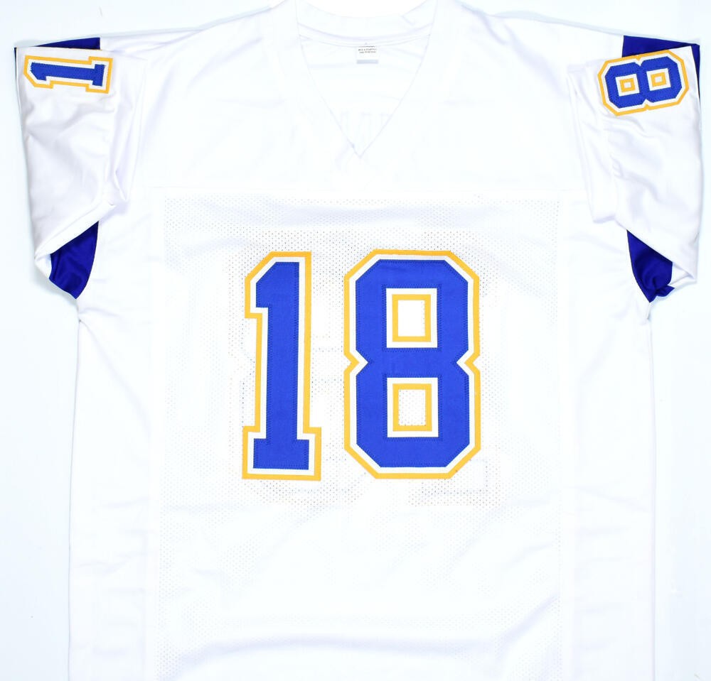 Charlie Joiner Autographed Custom White Football Jersey (HOF Inscription)