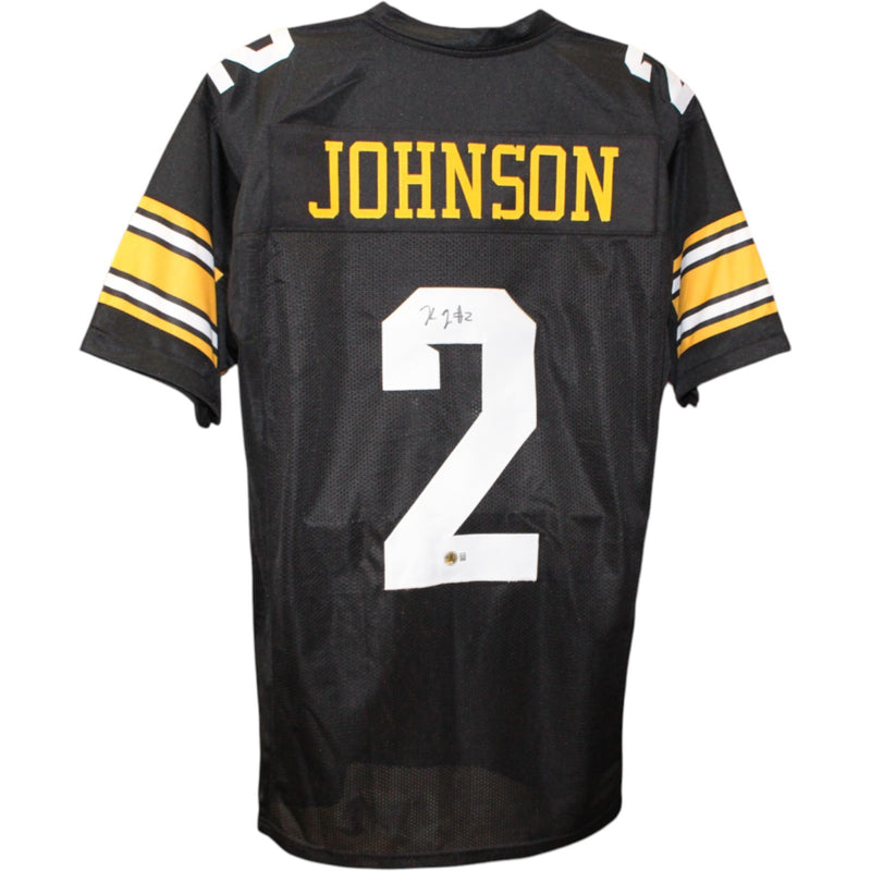 Kaleb Johnson Autographed College Style Custom Jersey