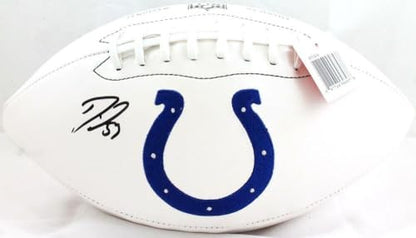 Darius Leonard Signed Indianapolis Colts Wilson Logo Football
