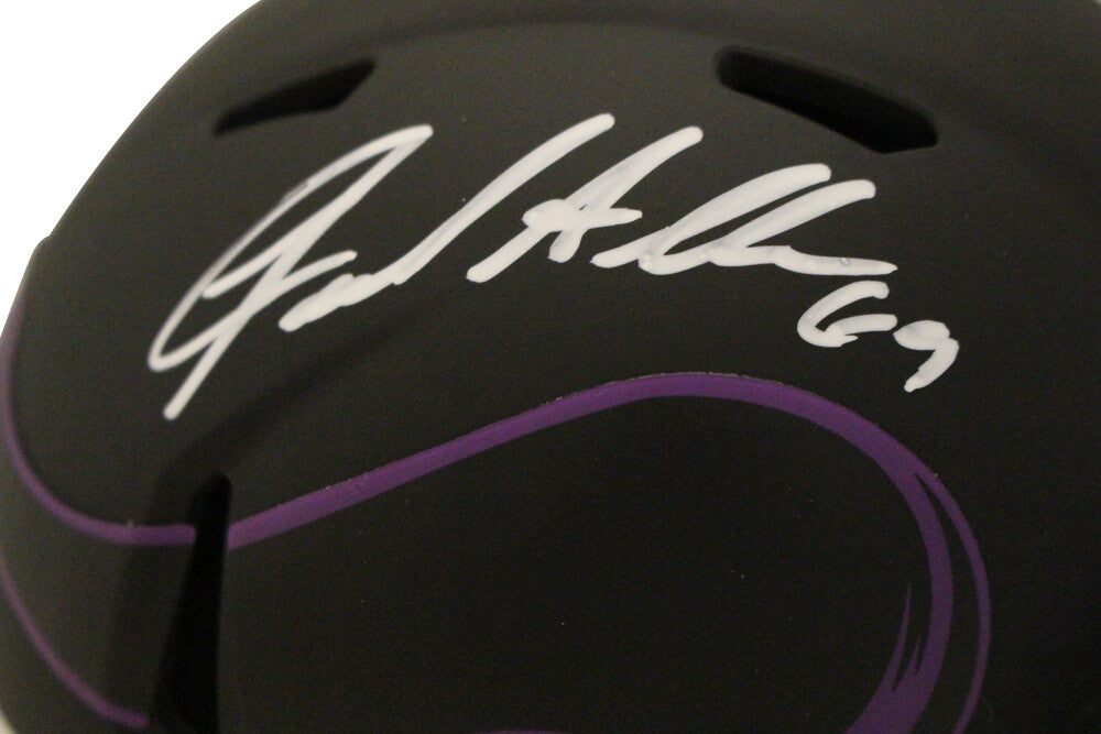 Jared Allen Signed Minnesota Vikings Eclipse Mini Helmet Beckett