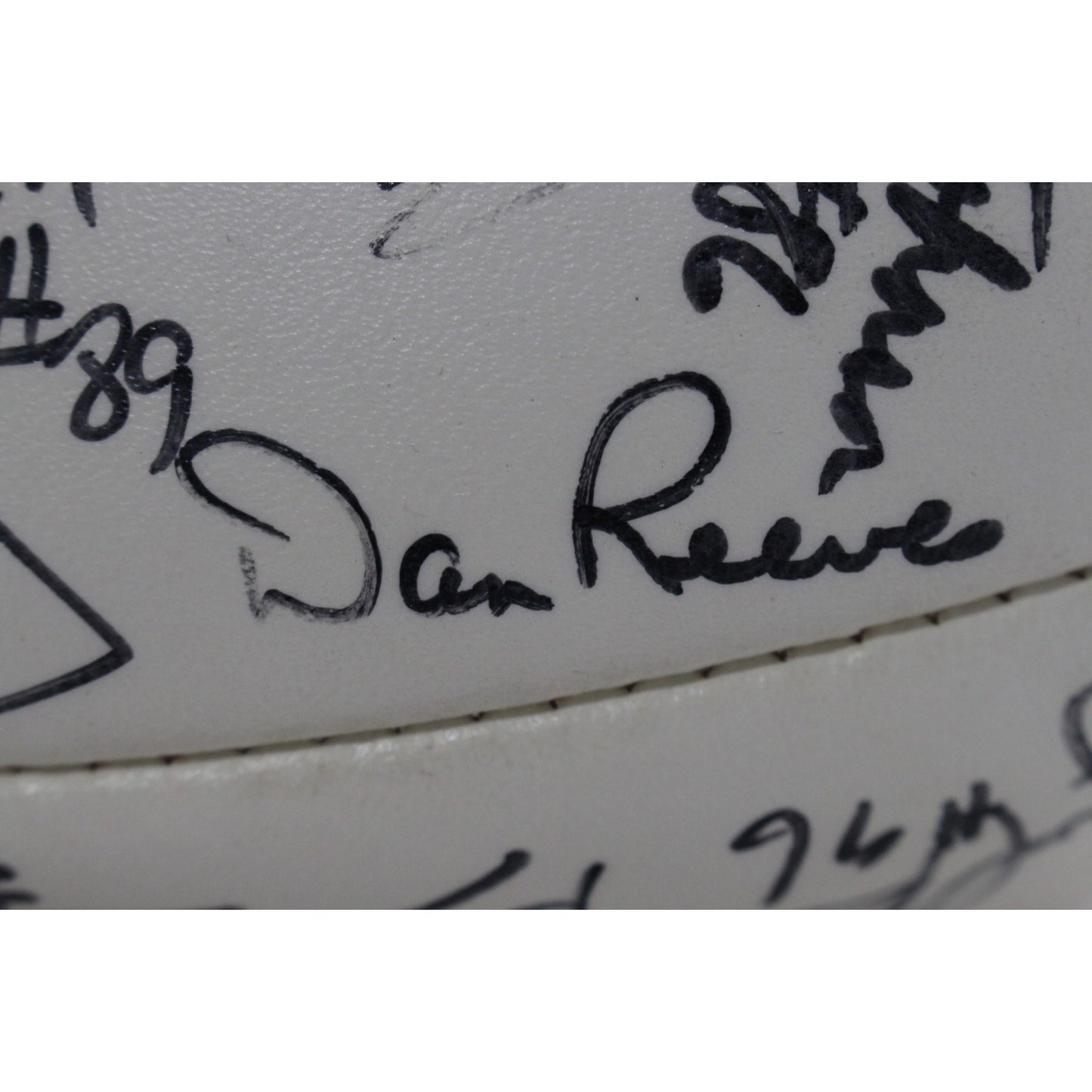 John Elway & Joe Namath Signed Denver Broncos 1991 Team Multi-Signed Football