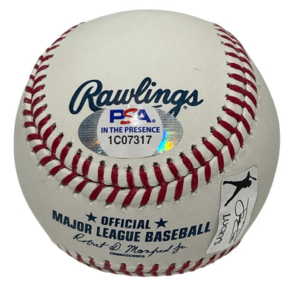 Jonathan India Signed Official MLB Baseball (2021 NL ROY Inscription)