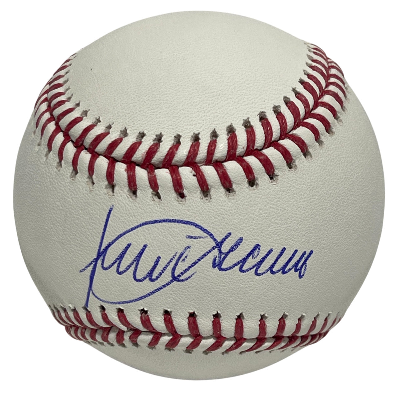 Julio Franco Signed Rawlings Official Major League Baseball (Beckett Witness)