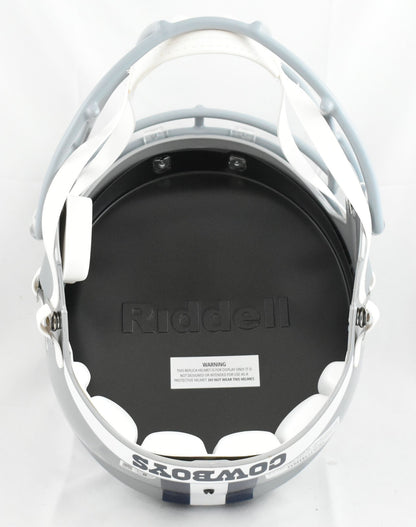 Deion Sanders Signed Dallas Cowboys Full Size Speed Helmet - Black