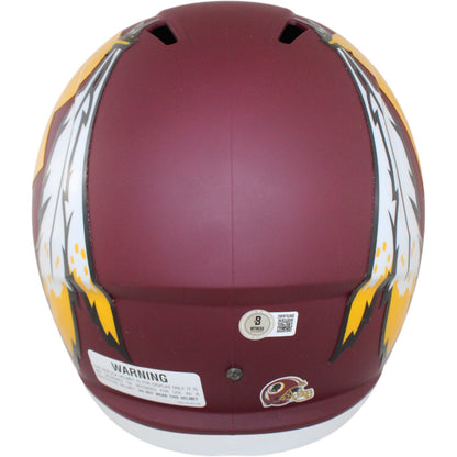 Darrell Green Signed Washington Redskins Full Size AMP Replica Helmet