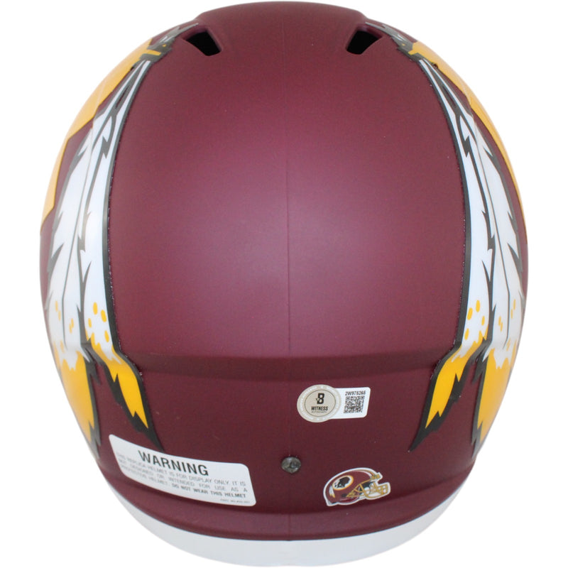 Darrell Green Signed Washington Redskins Full Size AMP Replica Helmet