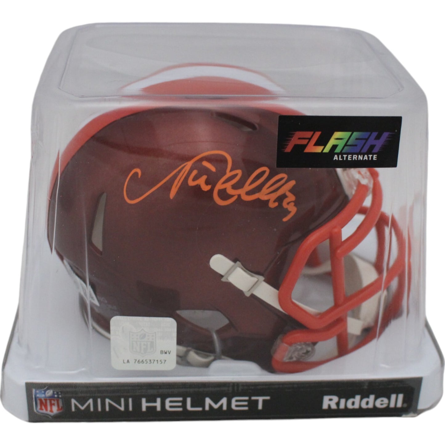 Nick Chubb Cleveland Browns Signed Mini Helmet