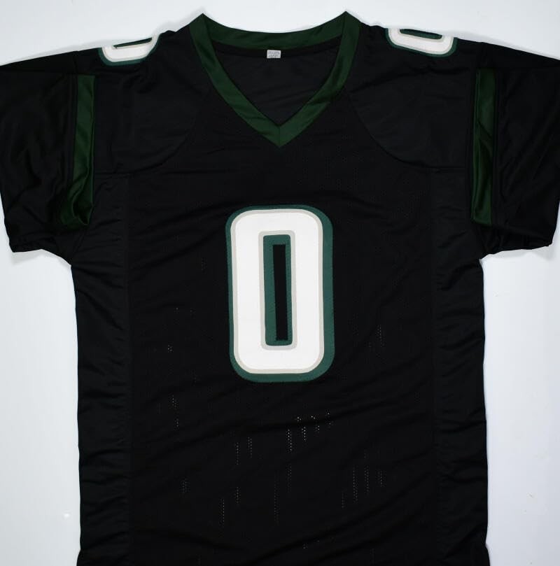 D'Andre Swift Autographed Black Custom Jersey