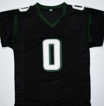 D'Andre Swift Autographed Black Custom Jersey