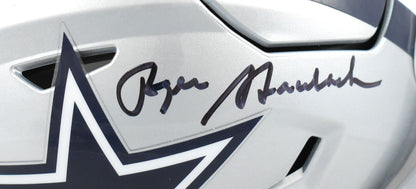 Roger Staubach Signed Dallas Cowboys Mid-Size SpeedFlex Helmet