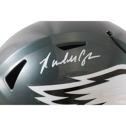 Randall Cunningham Signed Philadelphia Eagles Mid-Size Midi Helmet