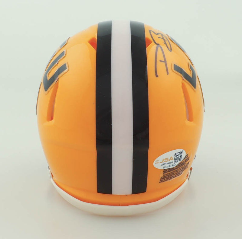 Dwayne Bowe Autographed LSU Tigers Mini Helmet