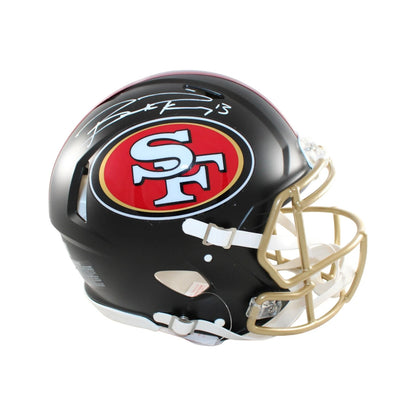 Brock Purdy Signed San Francisco 49ers Rivalries Helmet Proline