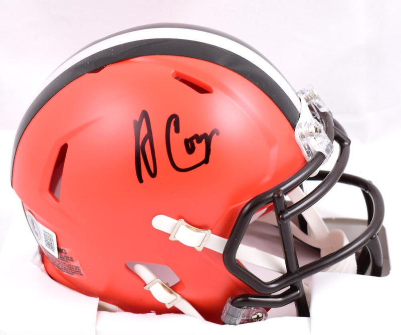 Amari Cooper Autographed Cleveland Browns Speed Mini Helmet