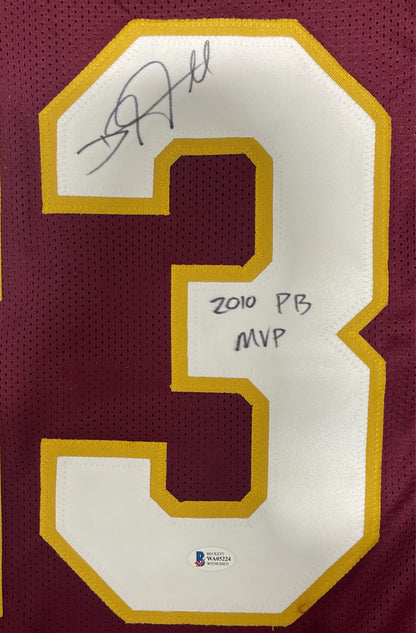 DeAngelo Hall Washington Custom Signed Jersey (2010 PB MVP)