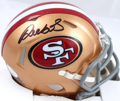 Deebo Samuel Signed San Francisco 49ers Speed Mini Helmet - Black