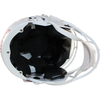 AJ Brown Signed New England Patriots Authentic SpeedFlex Throwback Helmet