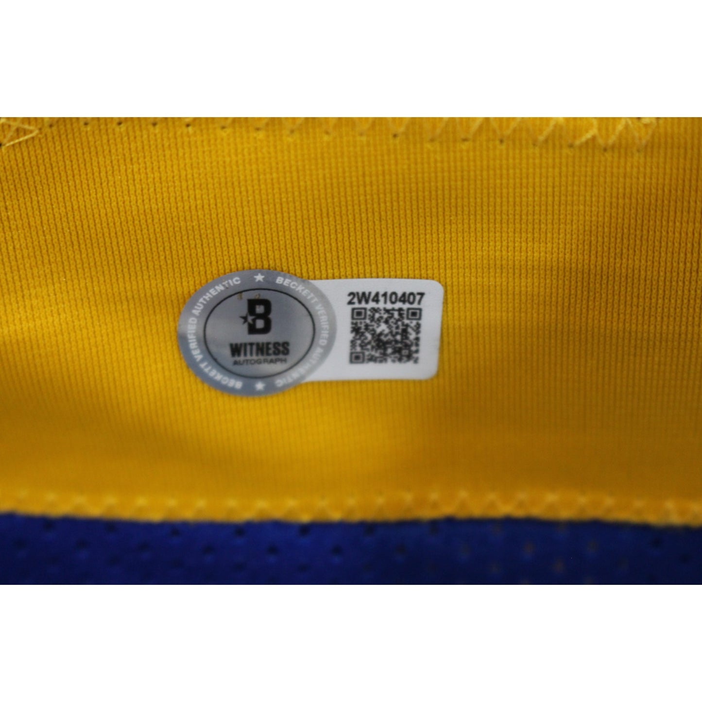 Marshall Faulk Autographed Pro Style Throwback Jersey