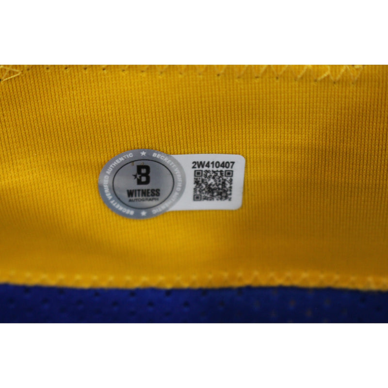 Marshall Faulk Autographed Pro Style Throwback Jersey