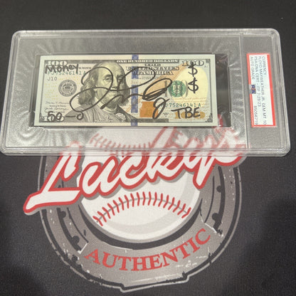 Floyd Mayweather Jr Signed $100 Bill w/ 4 Inscriptions PSA 10 Auto