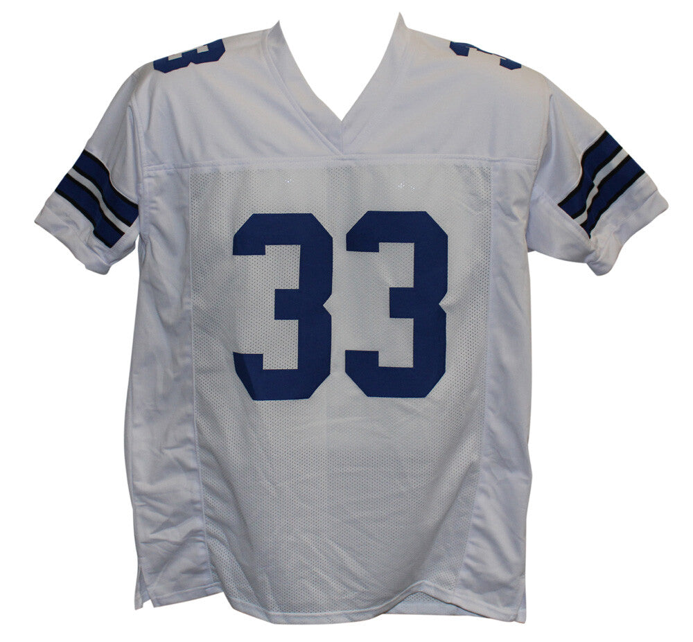 Tony Dorsett Dallas Cowboys Autographed Custom White Jersey BAS