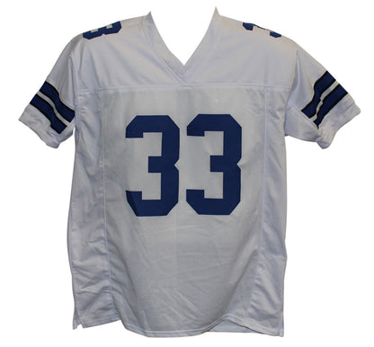 Tony Dorsett Dallas Cowboys Autographed Custom White Jersey BAS