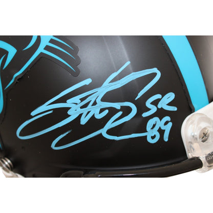 Steve Smith Signed Carolina Panthers Full Size Proline 2022 Alternate Helmet