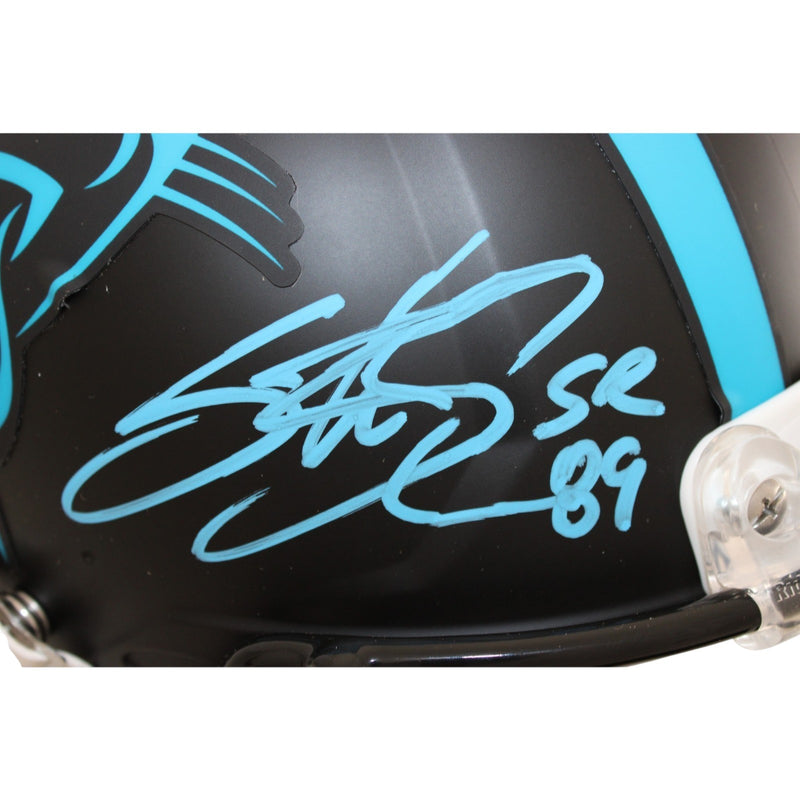 Steve Smith Signed Carolina Panthers Full Size Proline 2022 Alternate Helmet