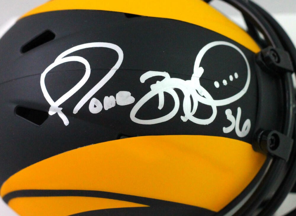 Jerome Bettis Signed Los Angeles Rams Eclipse Speed Mini Helmet