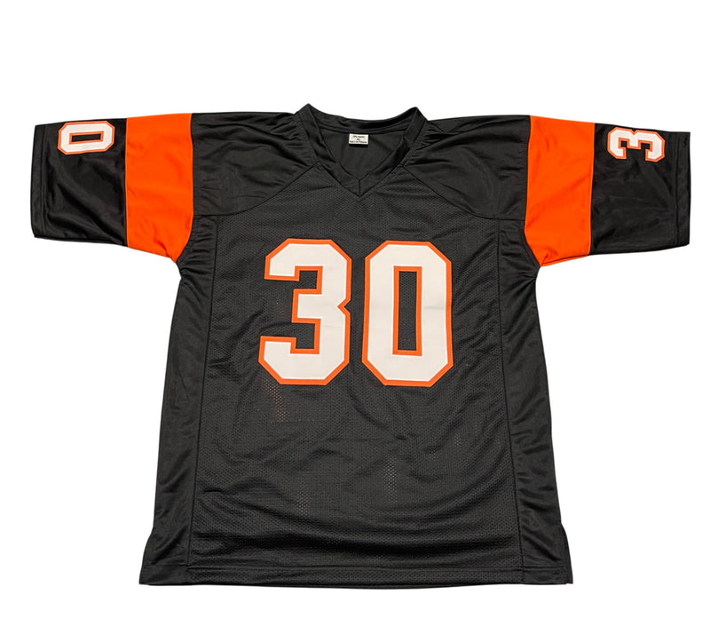 Ickey Woods Signed Cincinnati Bengals Custom Football Jersey BAS