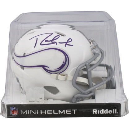 Randy Moss Signed Minnesota Vikings 2024 Alternate Mini Helmet