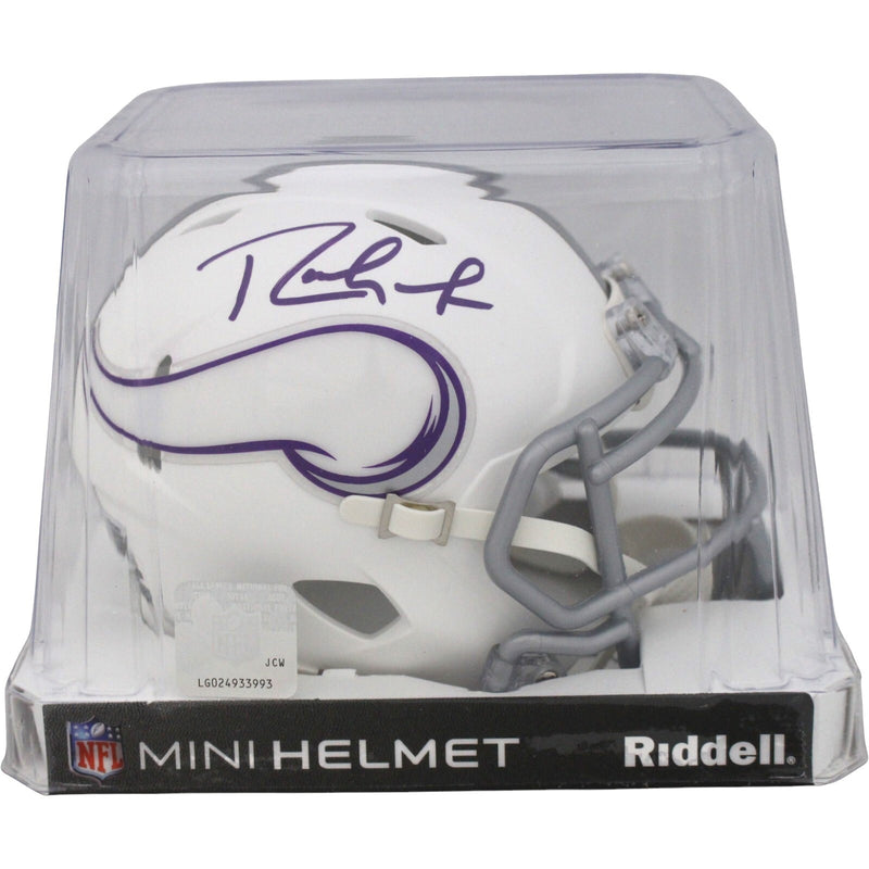 Randy Moss Signed Minnesota Vikings 2024 Alternate Mini Helmet