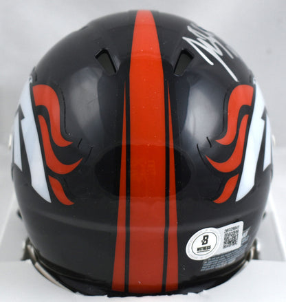 John Lynch Signed Denver Broncos 1997-2013 Throwback Mini Helmet