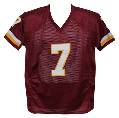 Joe Theismann Autographed Washington Red Custom Pro Style Jersey
