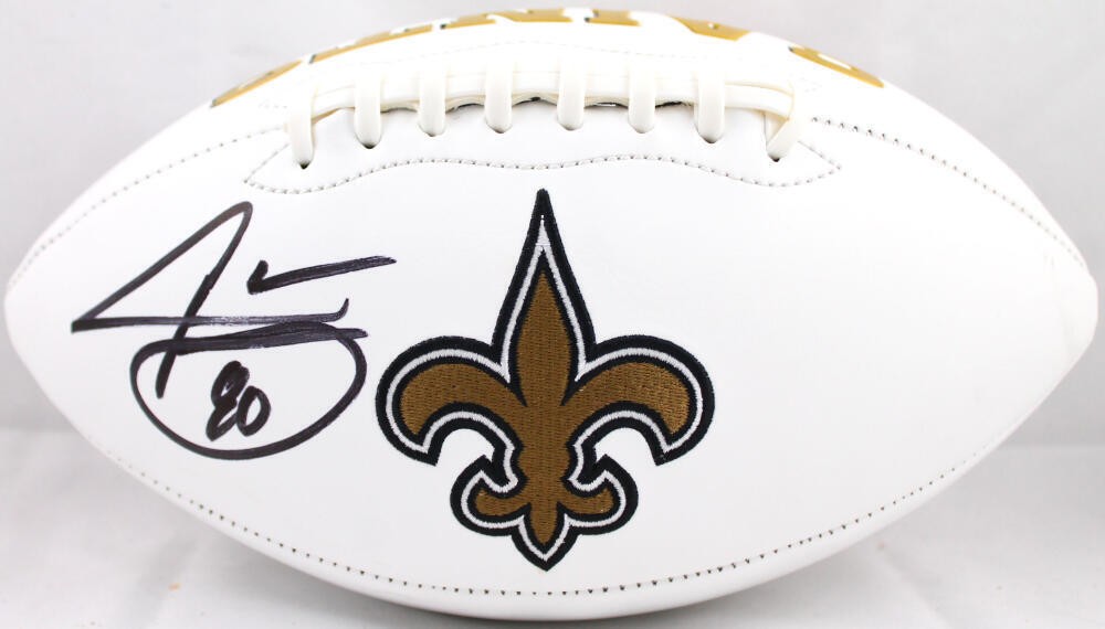 Jarvis Landry Autographed New Orleans Saints Logo Football