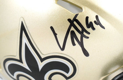 Cam Jordan Autographed New Orleans Saints Speed Mini Helmet