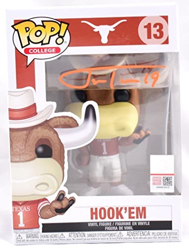 Justin Tucker Signed Texas Longhorns Funko Pop Figurine #13
