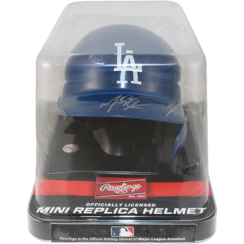 Mookie Betts Autographed Los Angeles Dodgers Rawlings Mini Helmet