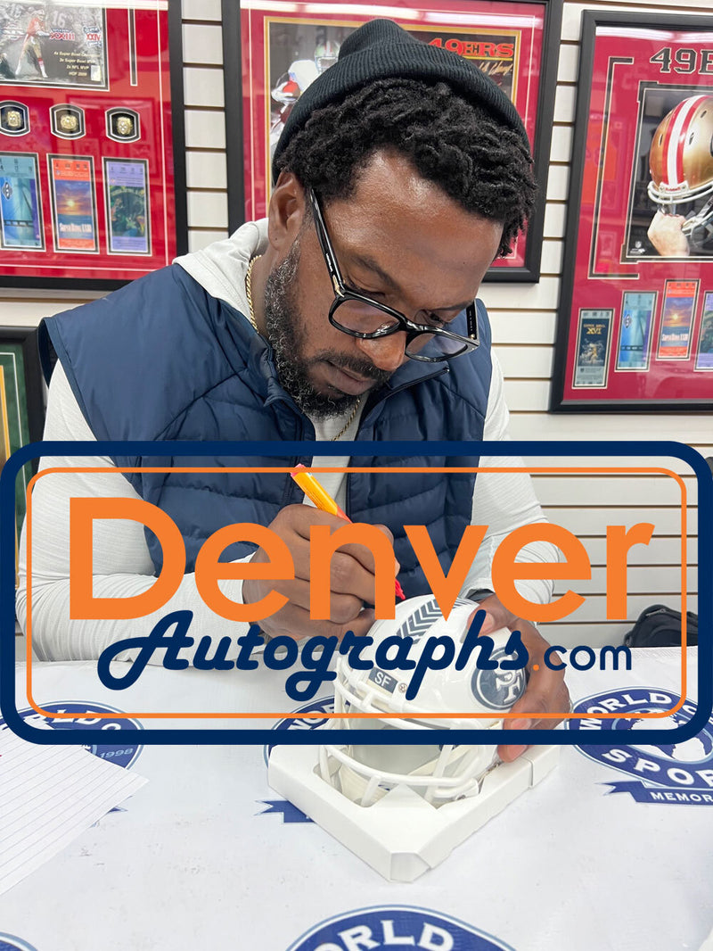 Patrick Willis Signed San Francisco 49ers 2024 Salute to Service Mini Helmet