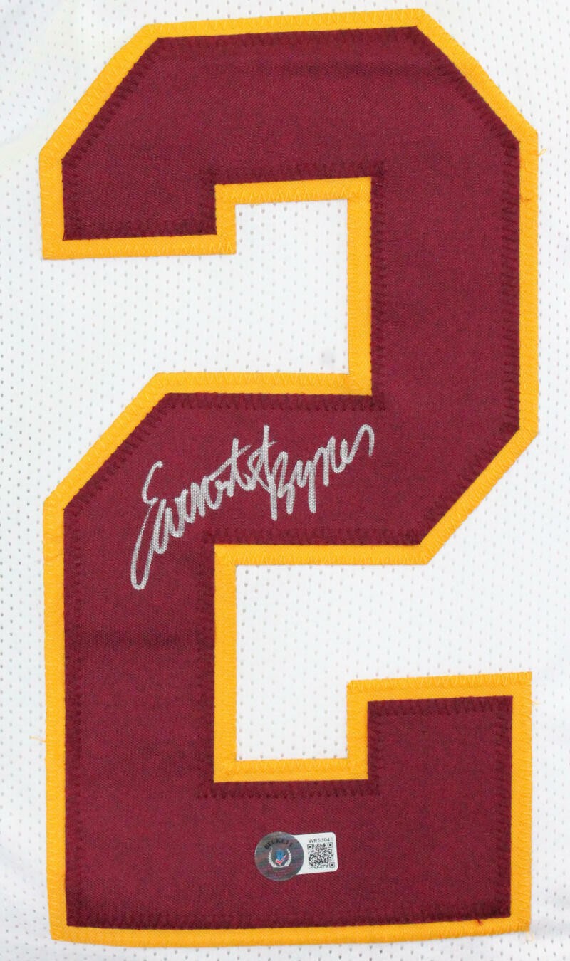 Earnest Byner Autographed White Custom Football Jersey