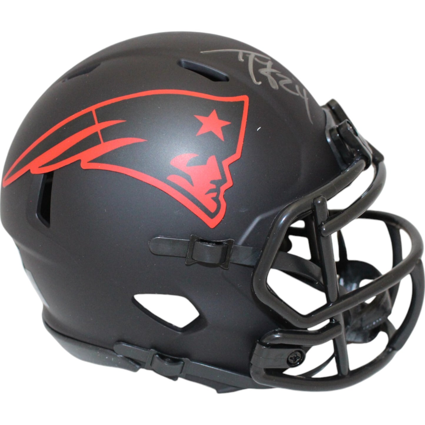 Ty Law New England Patriots Signed Eclipse Mini Helmet