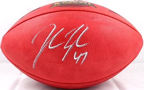 John Lynch Autographed Super Bowl 37 Wilson Duke Football