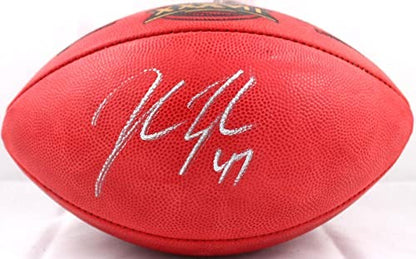 John Lynch Autographed Super Bowl 37 Wilson Duke Football