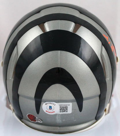 AJ Green Autographed Cincinnati Bengals Flash Mini Helmet