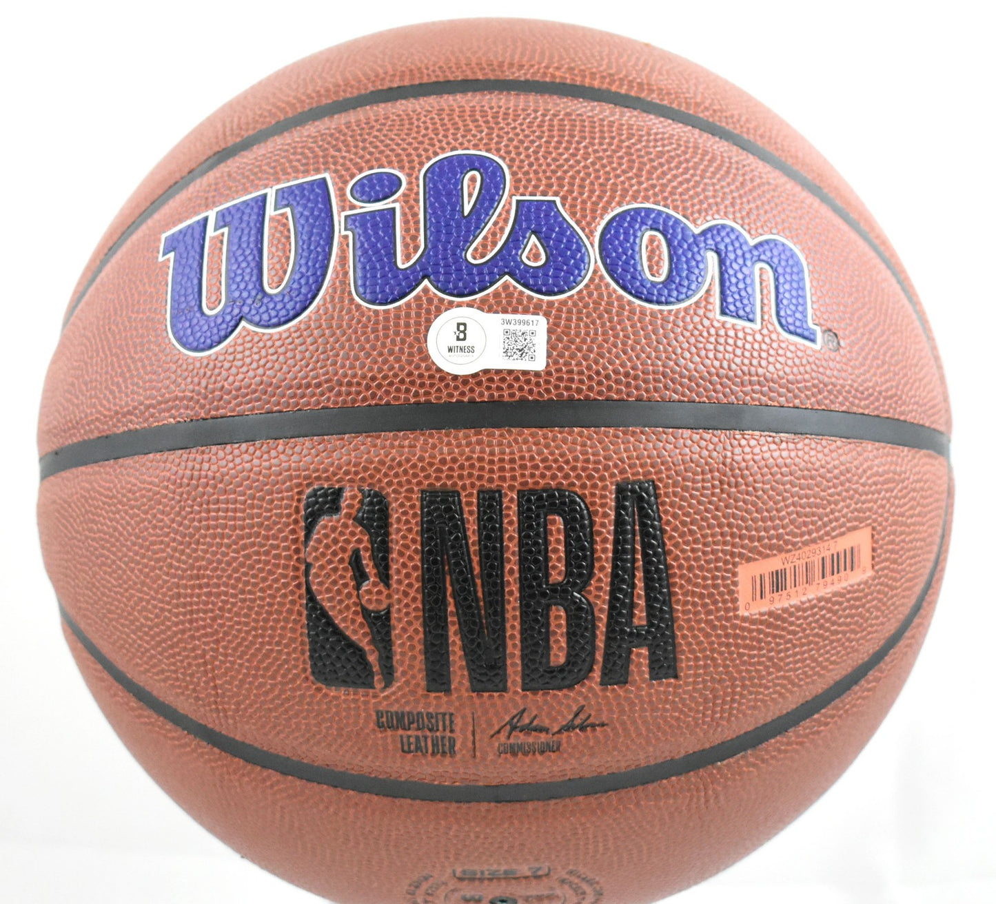 Vlade Divac Autographed Los Angeles Lakers Wilson Basketball
