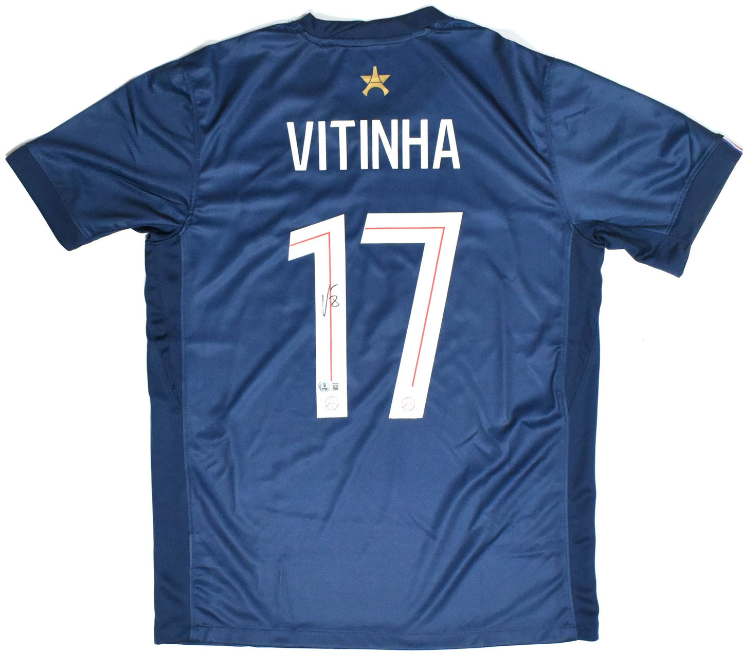 Vitinha Signed Paris Saint-Germain Home Jersey