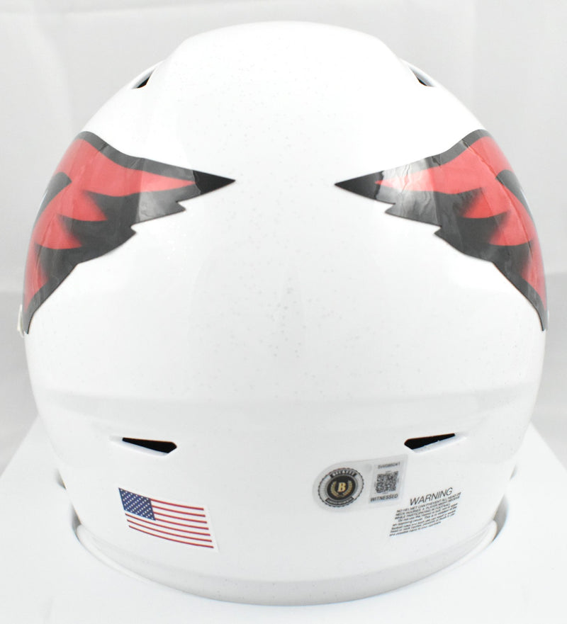 Tyler Allgeier Signed Arizona Cardinals Mid-Size SpeedFlex Helmet