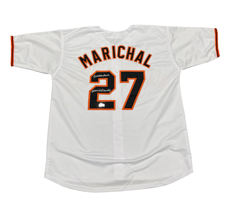 Juan Marichal San Francisco Giants Signed Custom White Jersey (Beckett COA)