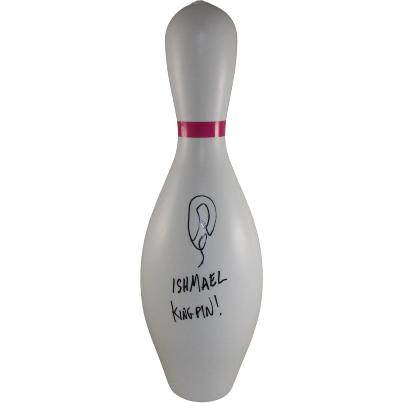 Randy Quaid Signed "Kingpin" Inscribed Plastic Bowling Pin