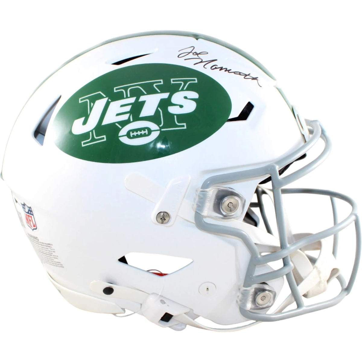 Joe Namath Autographed New York Jets Speedflex Alternate Helmet